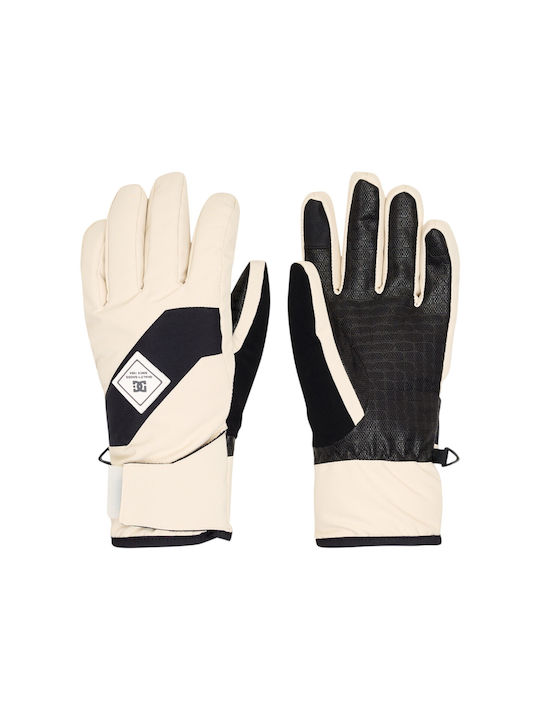 DC Franchise Women's Ski & Snowboard Gloves Beige
