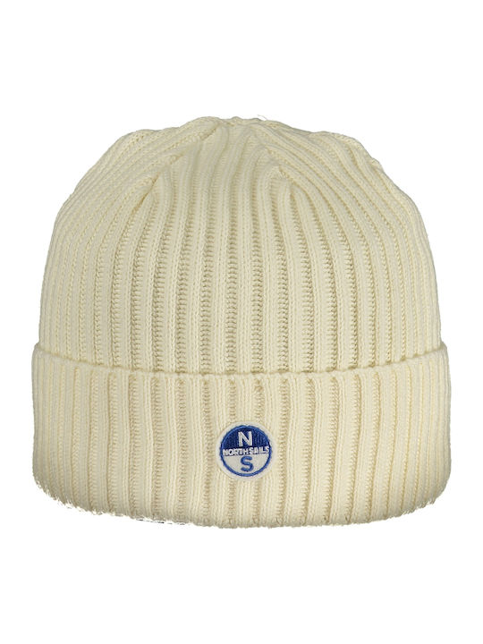 Beanie Männer Beanie Gestrickt in Weiß Farbe