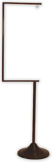 Klouvotechniki Large Painted Stand Cage Base for Parrot Brown