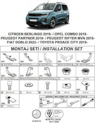 Βάσεις Πλαινών Σκαλοπατιών Dma Citroën Berlingo 2019 Mvn K9 Fiat Doblo 2022 Mvn K9 Opel Combo 2019 Mvn V Peugeot Partner 2019 Mvn K9 Rifter 2019 Mvn K9 Toyota Proace City 2019 Mvn K9