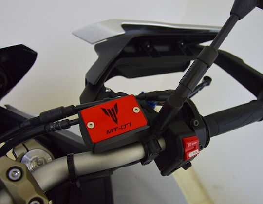 Decorative Red Brake Reservoir Cover Compatible Yamaha MT-07 2014-2022