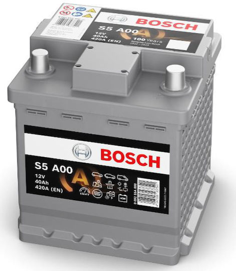 Μπαταρία Αυτοκινήτου Bosch Agm S5a00 Start Stop 40ah 420en Α-εκκίνησης