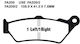 Pads Fa209/2 Adige P192 Acx Sintered Gold F650 Gs St Pegaso Xt660r Cb500 Nx650 Front