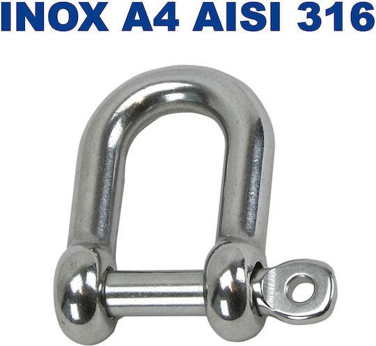 M8258-14 Edelstahl Marine-Schlüssel Inox A4-aisi 316 D-ø14mm