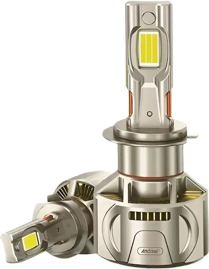 Andowl Lampen Auto H7 LED Weiß 150W 2Stück