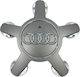 Audi Star Gray Car Wheel Center Cap 13cm 1 Piece