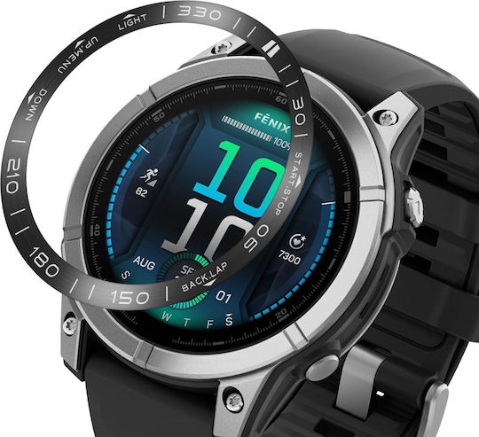 Bezel Ring Garmin Fenix 8 51mm Черен
