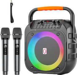 JYX Boxă Karaoke cu Microfoane Fără Fir
