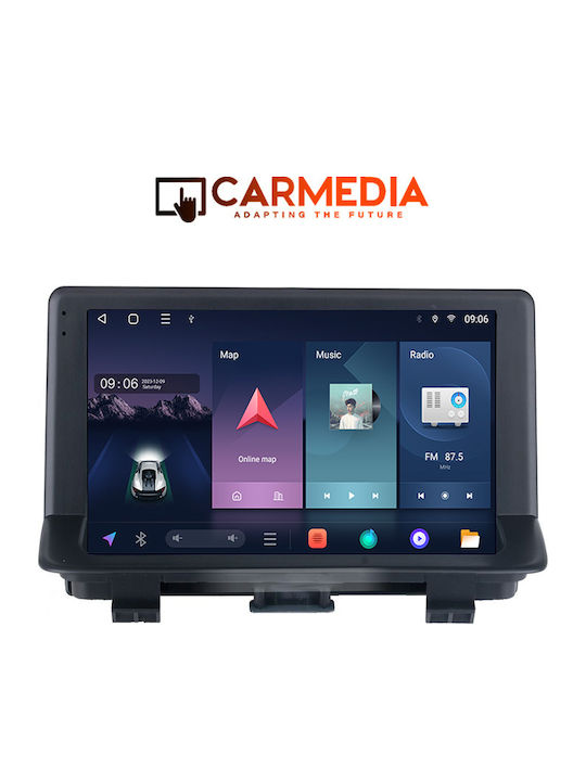 Carmedia Car Audio System for Audi Q3 2013-2018 with Touch Screen 9" Bluetooth USB Wi-Fi GPS Apple CarPlay Android Auto
