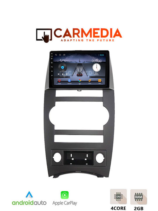Carmedia Auto-Audiosystem Für Jeep Commander 2007-2009 Mit Touchscreen 9" Bluetooth USB Eingebautes Wi-Fi GPS Apple CarPlay Android Auto