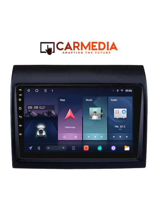 Carmedia Автомобилна Аудио Система (Блутут/USB/WiFi/GPS/Apple-Carplay/Android-Auto) с Тъчскрийн 9"