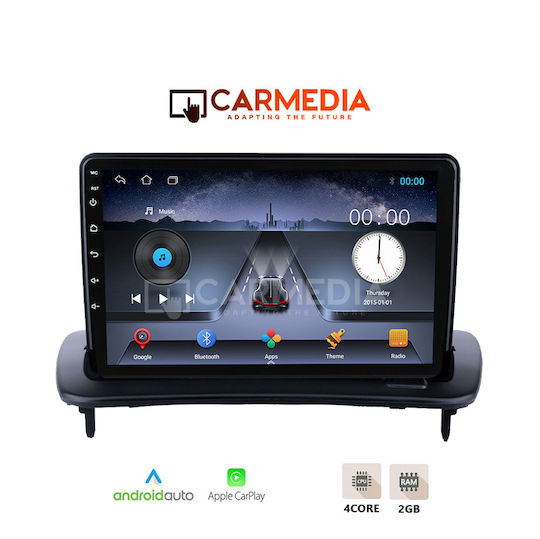 Carmedia Car Audio System for Volvo C30 / S40 2004-2013 (Bluetooth/USB/WiFi/GPS/Apple-Carplay/Android-Auto) with Touch Screen 9"
