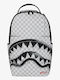 Sprayground Stencil Shark DLXSV Ученическа Раница Гимназия Бяла 29 x 15 x 45.7см