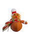 Beleuchtet Weihnachtliche Plüsch Figur Länge 6cm