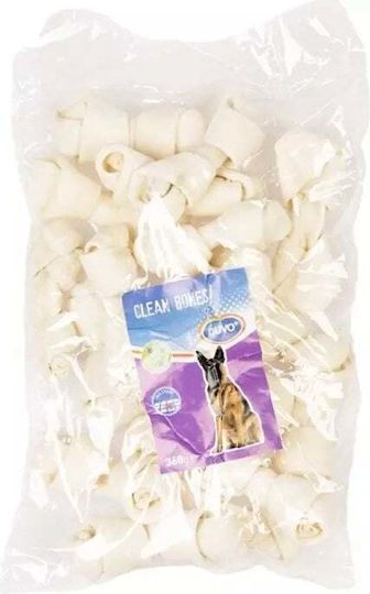 Duvo+ Dog Treat White Knotted Bone 360g 18pcs