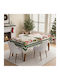 Stain Resistant Festive Multicolour Tablecloth 160x220cm