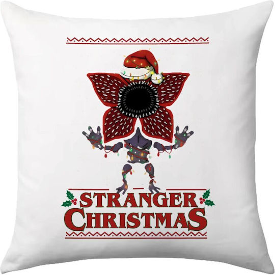 Stranger Things Christmas Pillow for Couch 40x40cm Includes Filling