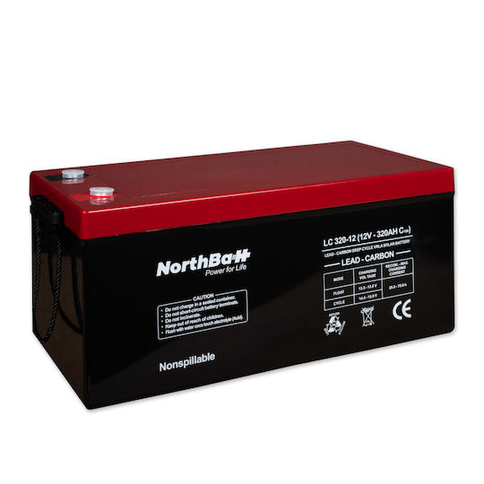 Northbatt Μπαταρία Φωτοβολταϊκών 12V 320Ah (NBLC320-12)