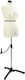 Vidaxl Adjustable Dress Form Female Cream M Velvet