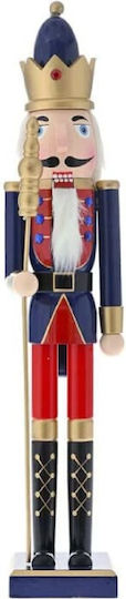 Iliadis Wooden Christmas Nutcracker 55cm Blue