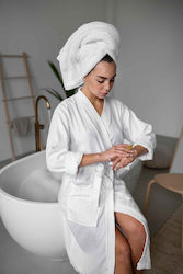 Madi Hotel Bathrobe 450gsm Bathrobe Large