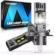 NovSight Car Lamp H4 Canbus LED 6500K Cold White 12V 100W