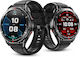 inSPORTline Rodamo 50mm Αδιάβροχο Smartwatch με Παλμογράφο (Μαύρο - Large)