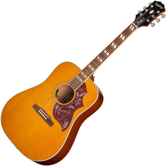 Epiphone Ηλεκτροακουστική Κιθάρα Hummingbird Studio Antique Natural / Natural