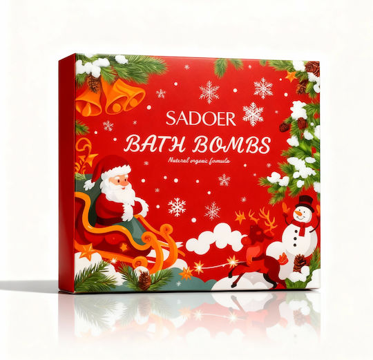Gift Set 4 Bath Bombs Christmas Edition