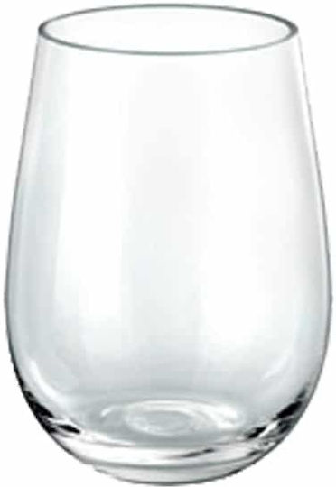 Borgonovo Set Gläser Wasser aus Glas 6Stück Borgonovo Set Gläser Wasser aus Glas 6Stück
