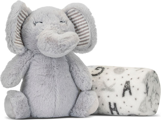 Lorelli Decke Wickeltücher für Kinderzimmer Gray mit Tierchen 90x75cm