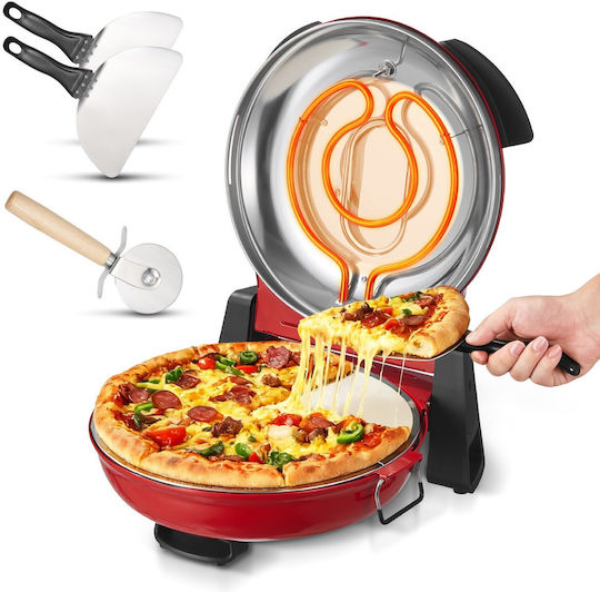 Vevor Pizza Maker 1200W Red