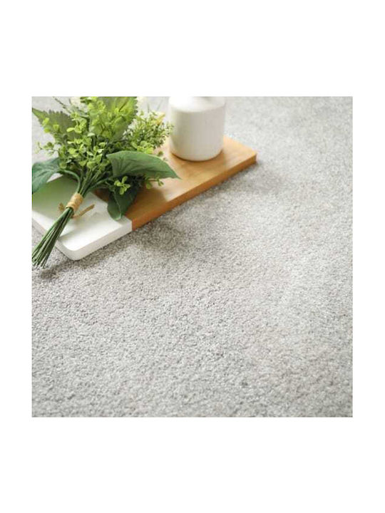 Saray Home Χαλί Τζακιού Ορθογώνιο Γκρι Ανοιχτό 160x210cm