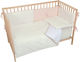 Bimbidreams Dafne Baby Bedding Set Beige 3 Pieces