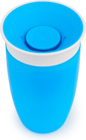 Munchkin Παιδικό Ποτηράκι από Σιλικόνη Μπλε 296ml για 12m+