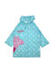 Wasserdicht Kinder Freizeitjacke mit Kapuze Hellblau