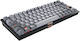 Cherry TAS KW 300 MX Ασύρματο Gaming Πληκτρολόγιο 75% με RGB φωτισμό (Αγγλικό US) Γκρι