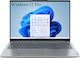 Lenovo ThinkBook 16 G6 IRL 16" IPS FHD+ (i5-13420H/48GB/256GB SSD + 512GB SSD/W11 Pro) Арктическо сиво (US Клавиатура)
