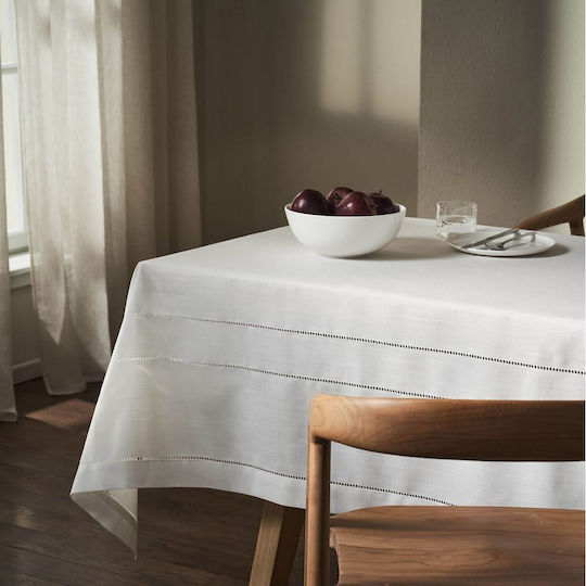 Gofis Home Τραπεζομάντηλο Lorelai Offwhite 197 150x220εκ.