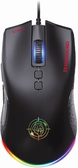 Zeroground MS-4400G SORIIN v2.0 RGB Gaming Mouse 7200 DPI Black
