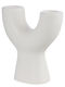 Suport Lumanari Ceramic Crem Adâncime 15cm Lățime 4,7cm Înălțime 15cm