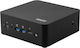 MSI Cubi NUC AI+ Mini PC (Nucleu Ultra 7 258V/32GB DDR5/1.0TB SSD/W11 Pro)