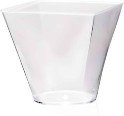 Rubikap Set von 25 mit einer Kapazität von 120ml Transparent