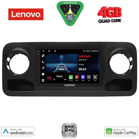 Lenovo Car Audio System for Mercedes-Benz Sprinter 2018 (Bluetooth/USB/WiFi/GPS/Apple-Carplay/Android-Auto) with Touch Screen 10"