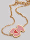 Kids Bracelet Chain Made of Steel with Heart