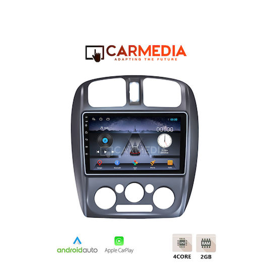 Carmedia Ηχοσύστημα Αυτοκινήτου για Mazda 323 1998-2004 (Bluetooth/USB/WiFi/GPS/Apple-Carplay/Android-Auto) με Οθόνη Αφής 9"