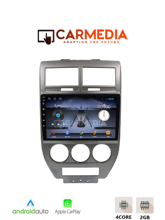 Carmedia Car Audio System for Jeep Compass / Patriot 2012 (Bluetooth/USB/WiFi/GPS/Apple-Carplay/Android-Auto) with Touch Screen 10"