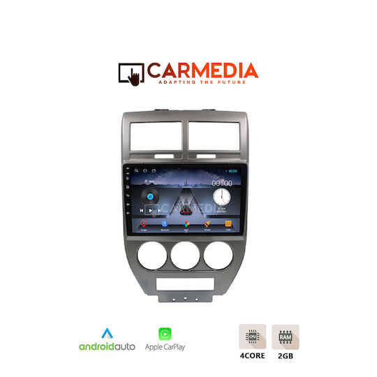 Carmedia Car Audio System for Jeep Compass / Patriot 2012 (Bluetooth/USB/WiFi/GPS/Apple-Carplay/Android-Auto) with Touch Screen 10"