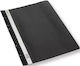 A4 Black File Folders Perforated 20 Pieces