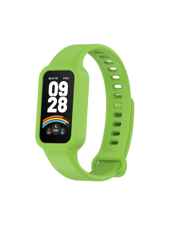 Λουράκι Σιλικόνης Πράσινο (Xiaomi Smart Band 9 Active)